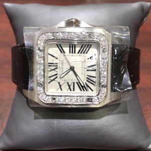 Cartier watch with Diamonds